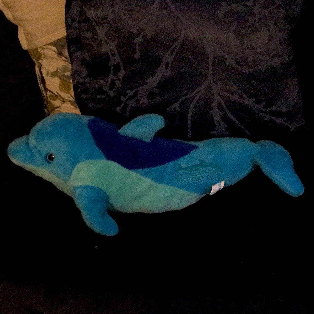Discovery Cove stuffed dolphin
